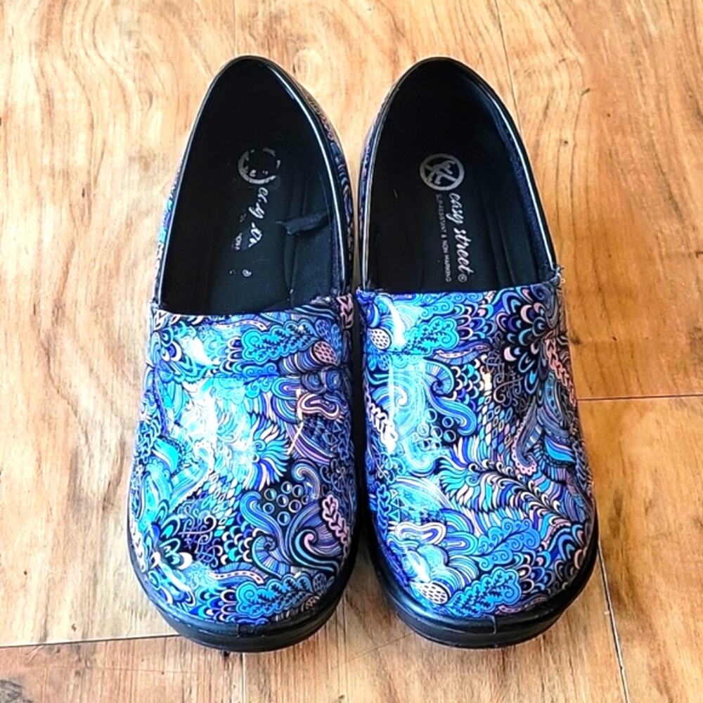 Blue Clogs